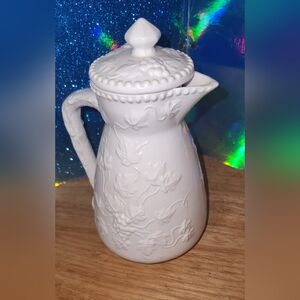 (Unknown Date) TRADITIONAL AMERICANA BY ARNART Milk China Pitcher with Lid EUC